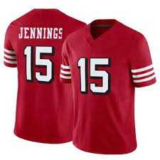 Men & Women & Youth San Francisco 49ers #15 Jauan Jennings New Red Vapor Untouchable Limited Stitched Football Jersey